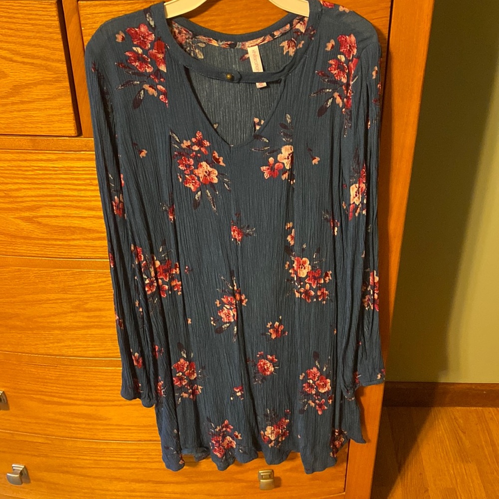Xhilaration blue tunic